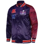 Las Vegas Super Bowl LVIII Starter Full-snap Purple Jackets