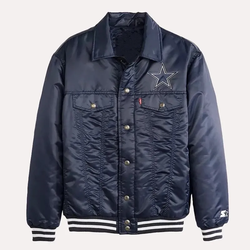 Levi’s X Starter Cowboys Trucker Blue Jacket