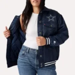 Levi’s X Starter Dallas Cowboys Trucker Blue Jacket