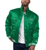 Levis x Starter Green Philadelphia Eagles Jacket