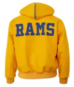 Los Angeles 1950 Rams Yellow Wool Jacket