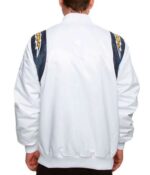 Los Angeles Chargers Bomber Satin Jacket