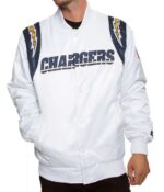 Los Angeles Chargers Bomber Satin Jackets