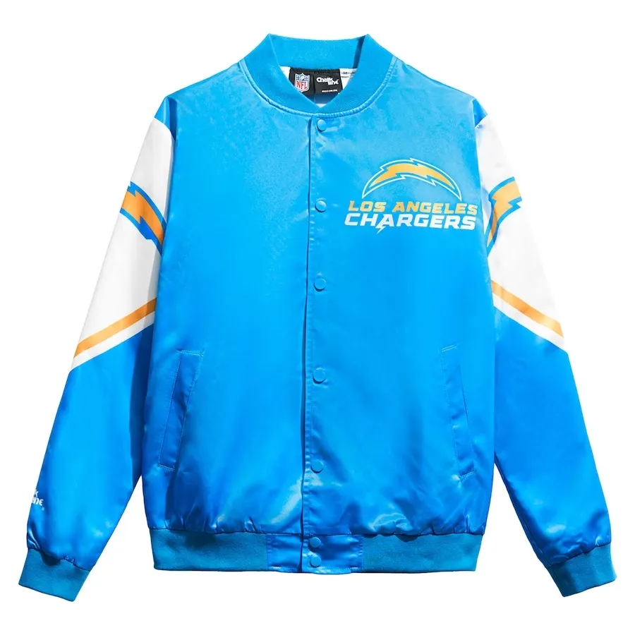 Los Angeles Chargers Fanimation Satin Jacket