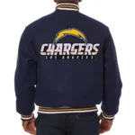 Los Angeles Chargers Wool Blue Varsity Jackets