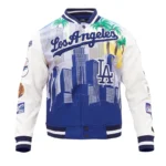 Los Angeles Dodgers Remix Wool Varsity Jacket