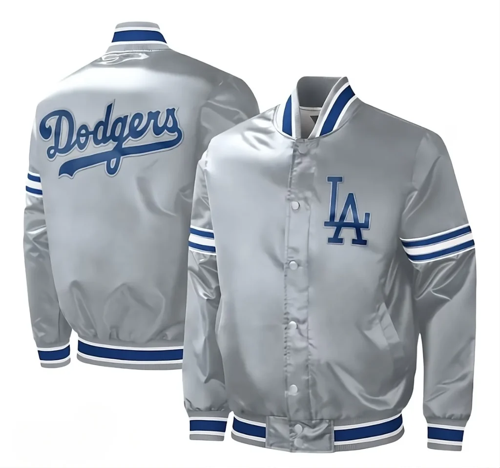 Los Angeles Dodgers Slider Gray Jacket