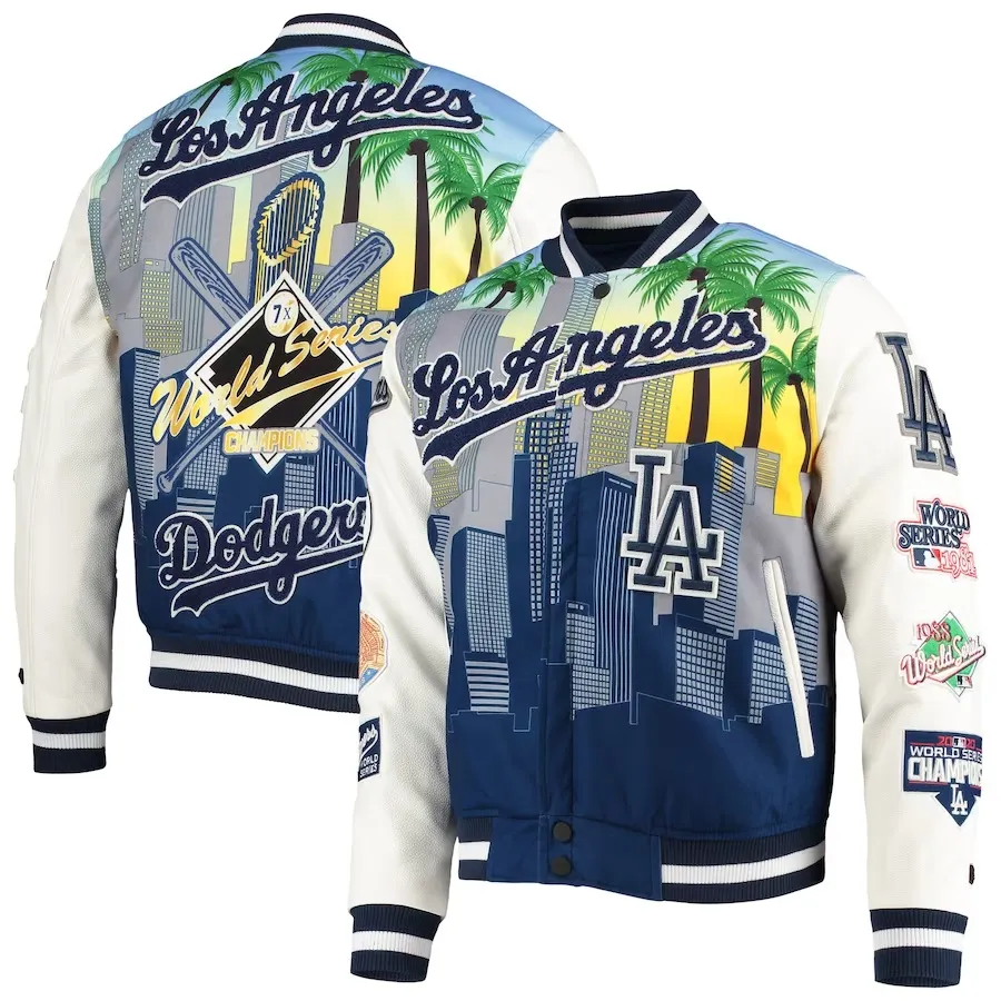 Los Angeles Dodgers Super Bowl Zip Up Jacket