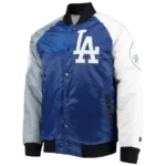 Los Angeles Dodgers Tri-color Varsity Satin Jacket