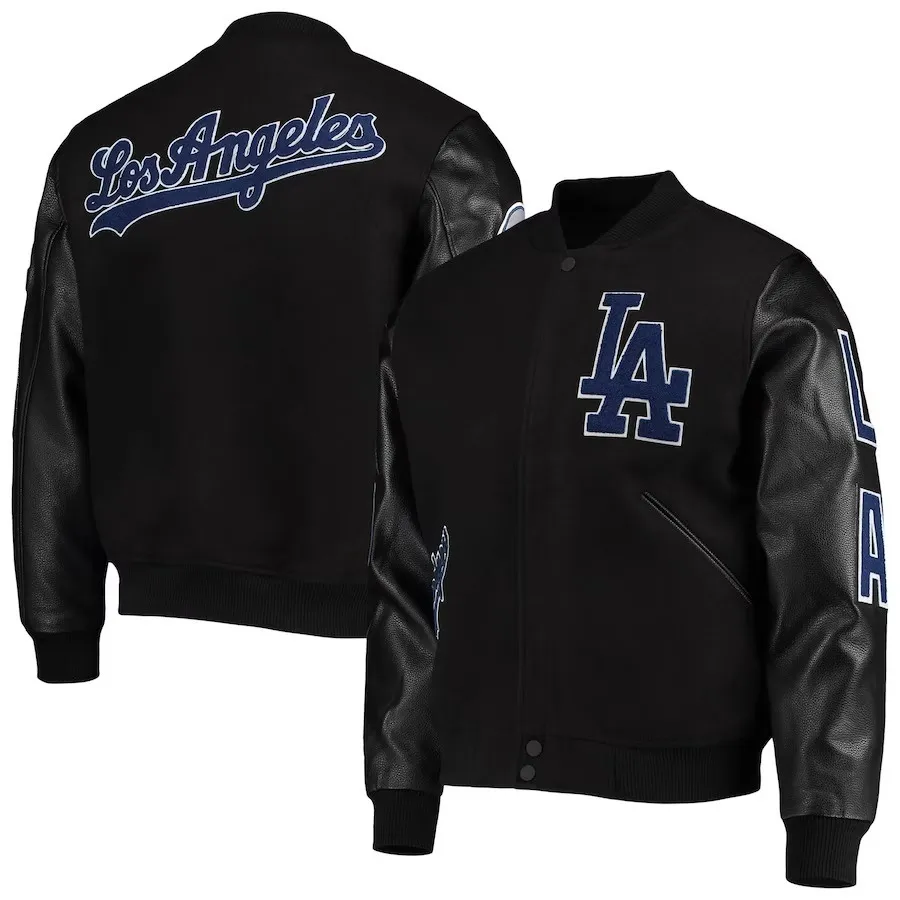 Los Angeles Dodgers Wool Full-zip Jackets