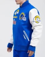 Los Angeles Rams Mash Up Wool Jacket