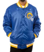 Los Angeles Rams Starter Satin Jacket1