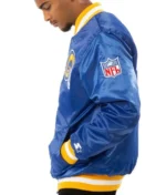 Los Angeles Rams Starter Satin Jacket4