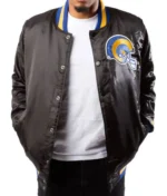 Los Angeles Rams Starter Satin Jacket8