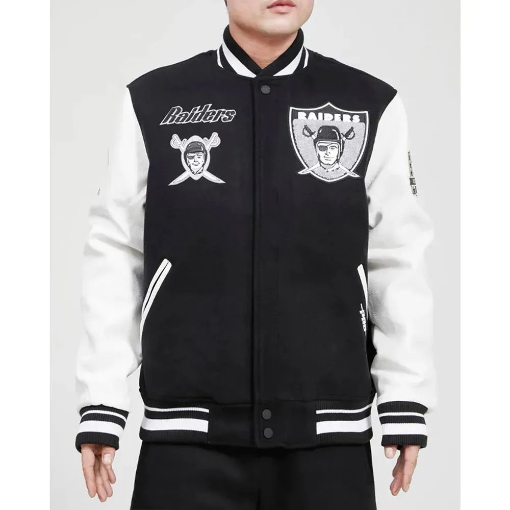 Los Vegas Raiders Pro Varsity Varsity Jacket