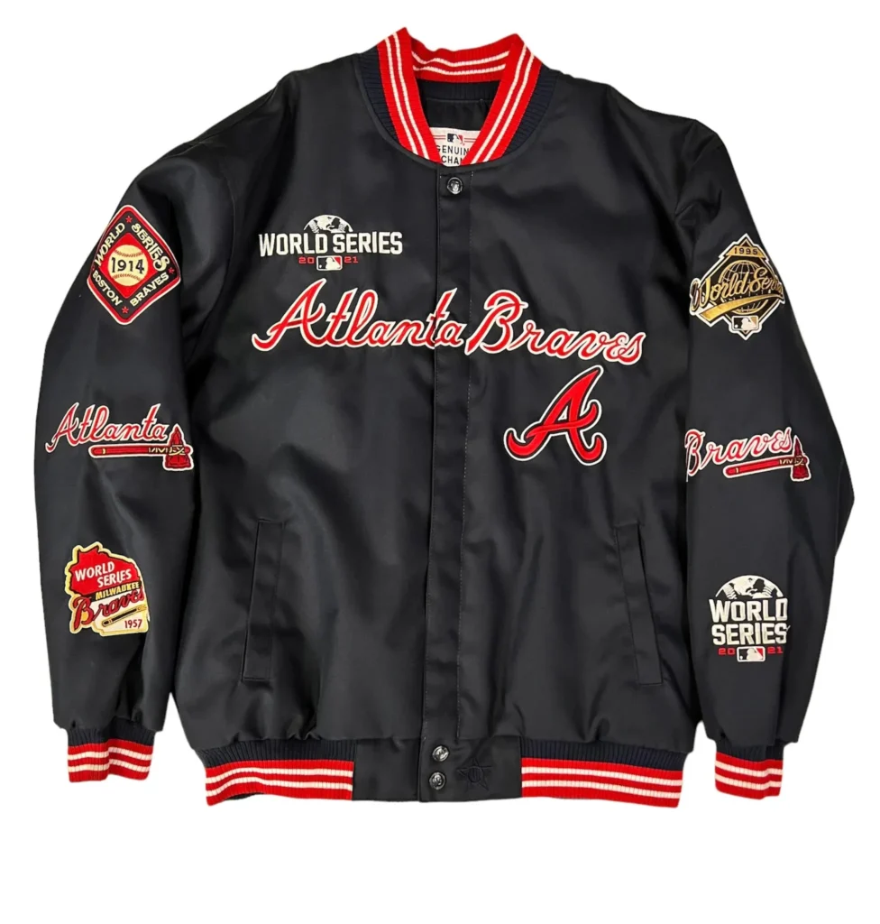 MLB Atlanta Braves World Series Champions Jacket