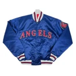 MLB California Angels Starter Satin Bomber Jacket