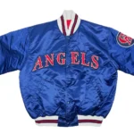 MLB California Angels Starter Satin Bomber Jackets