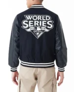 MLB New York Yankees World Series Black Varsity Jackets