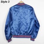 Mafia Buffalo Bills Satin Blue Varsity Jacket