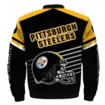 Men And Women Pittsburgh Steelers Bomber Varsity Jackets