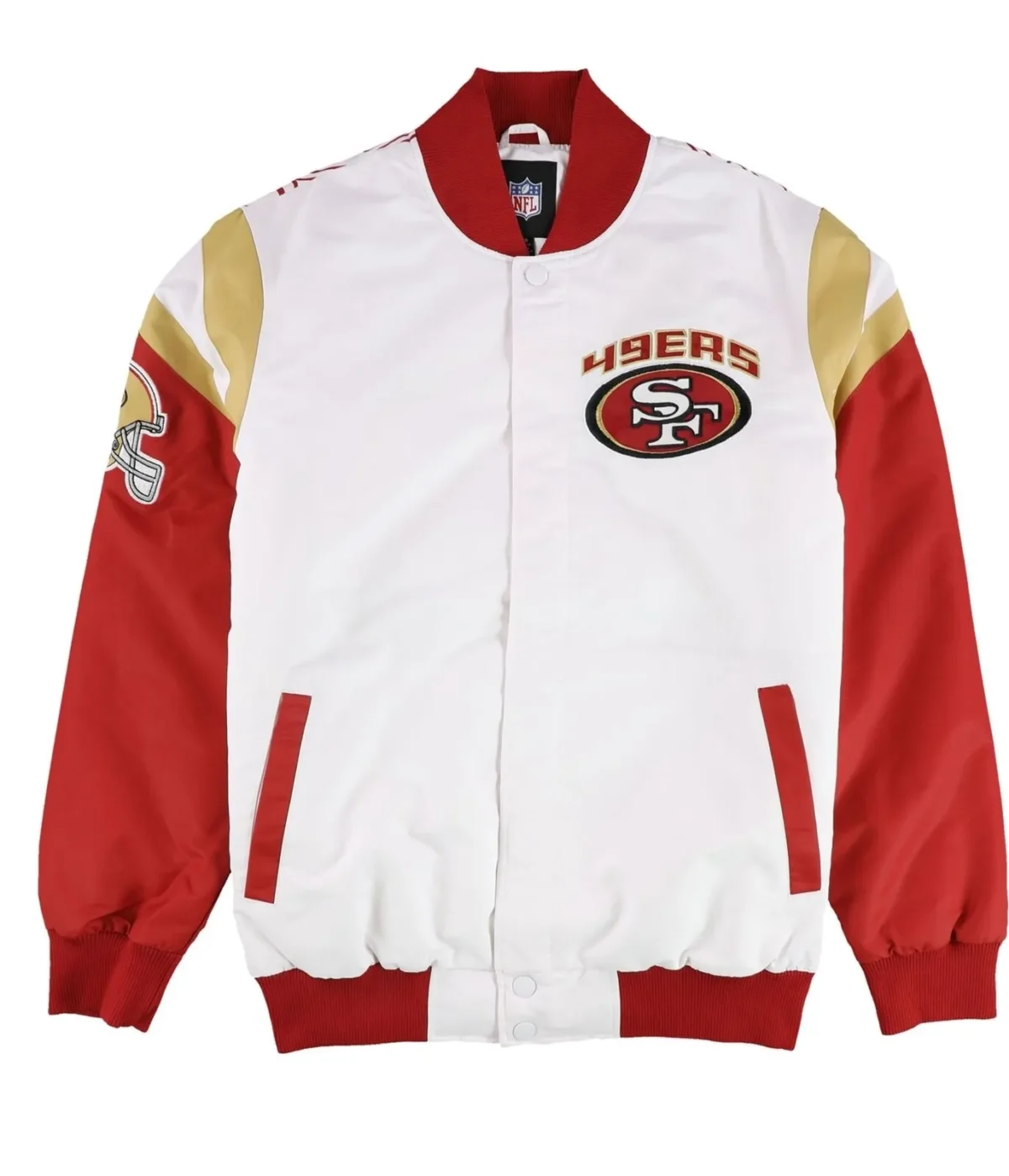 Mens G-iii Sports San Francisco 49ers Satin Jacket