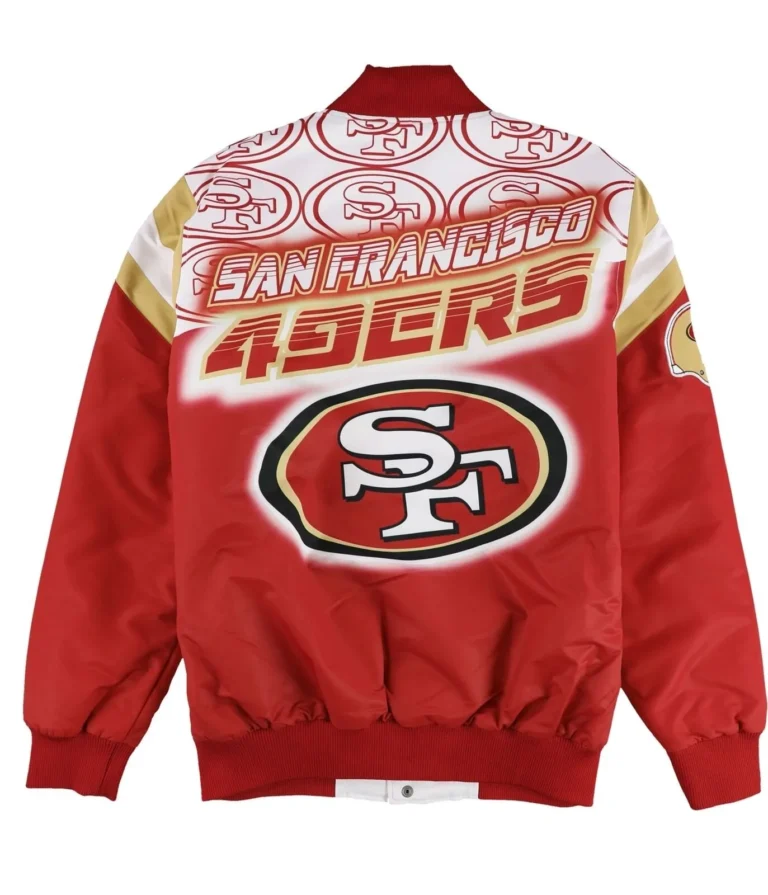 Mens G-iii Sports San Francisco 49ers Satin Jackets