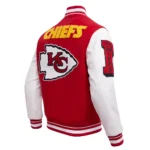 Men´s Mashup Kansas City Chiefs Rib Wool Varsity Jacket