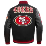 Men´s NFL San Francisco 49ers Mashup Rib Wool Varsity Jackets