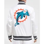 Miami Dolphins Retro Rib Classic Jacket