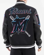 Miami Marlins Mash Up Varsity Jacket