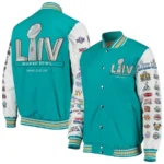 Miami Super Bowl LIV Full-snap Varsity Jacket