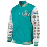 Miami Super Bowl LIV Full-snap Varsity Jackets