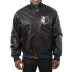 Minnesota Timberwolves Domestic Team Leather Jacket