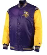 Minnesota Vikings Starter Satin Jacket