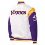 Minnesota Vikings Throwback Varsity Satin Jackets