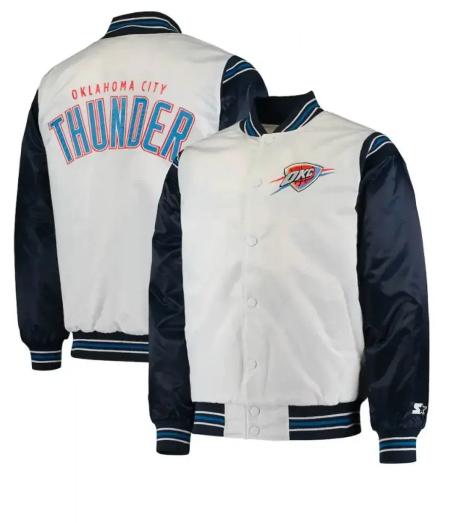 NBA Oklahoma City Thunder Differnt Colors Starter Jackets