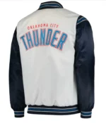 NBA Oklahoma City Thunder Differnt Colors Starter Varsity Jacket