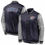 NBA Oklahoma City Thunder Differnt Colors Varsity Starter Jacket