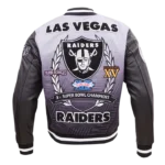 NFL Las Vegas Raiders Remix Varsity Jacket