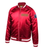 NFL San Francisco 49ers Faithful To The Bay Gold Satin Jacket