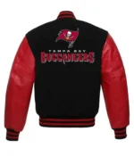 NFL Tampa Bay Buccaneers Letterman Varsity Red and Black Jackets