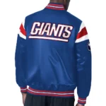 NY Giants Midweight Royal Satin Jackets