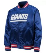 NY Giants Youth Lightweight Raglan Full-Snap Jackets