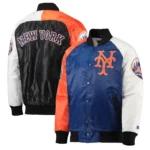 NY Mets Raglan Full-Snap Jacket