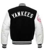 NY Yankees Black and White Varsity Jackets