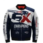 New England Patriots 6X Super Bowl Championship Jackets