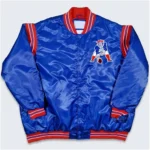 New England Patriots Full-Snap Satin Jackets