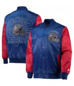 New England Patriots Locker Room Satin Jackets