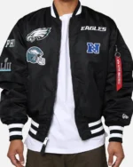 New Era X NFL Philadelphia Eagles MA-1 Jacket